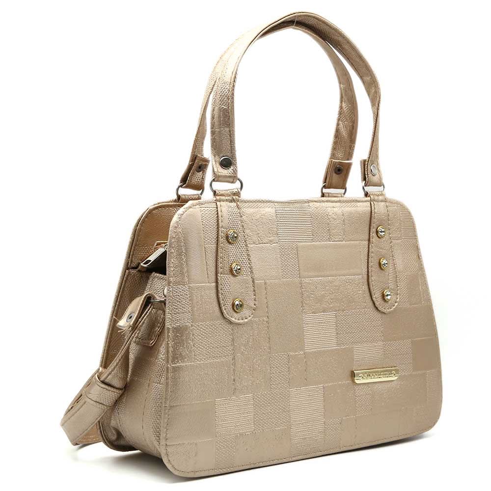 Women's Shoulder Bag 2284 - Golden, Women, Bags, Chase Value, Chase Value