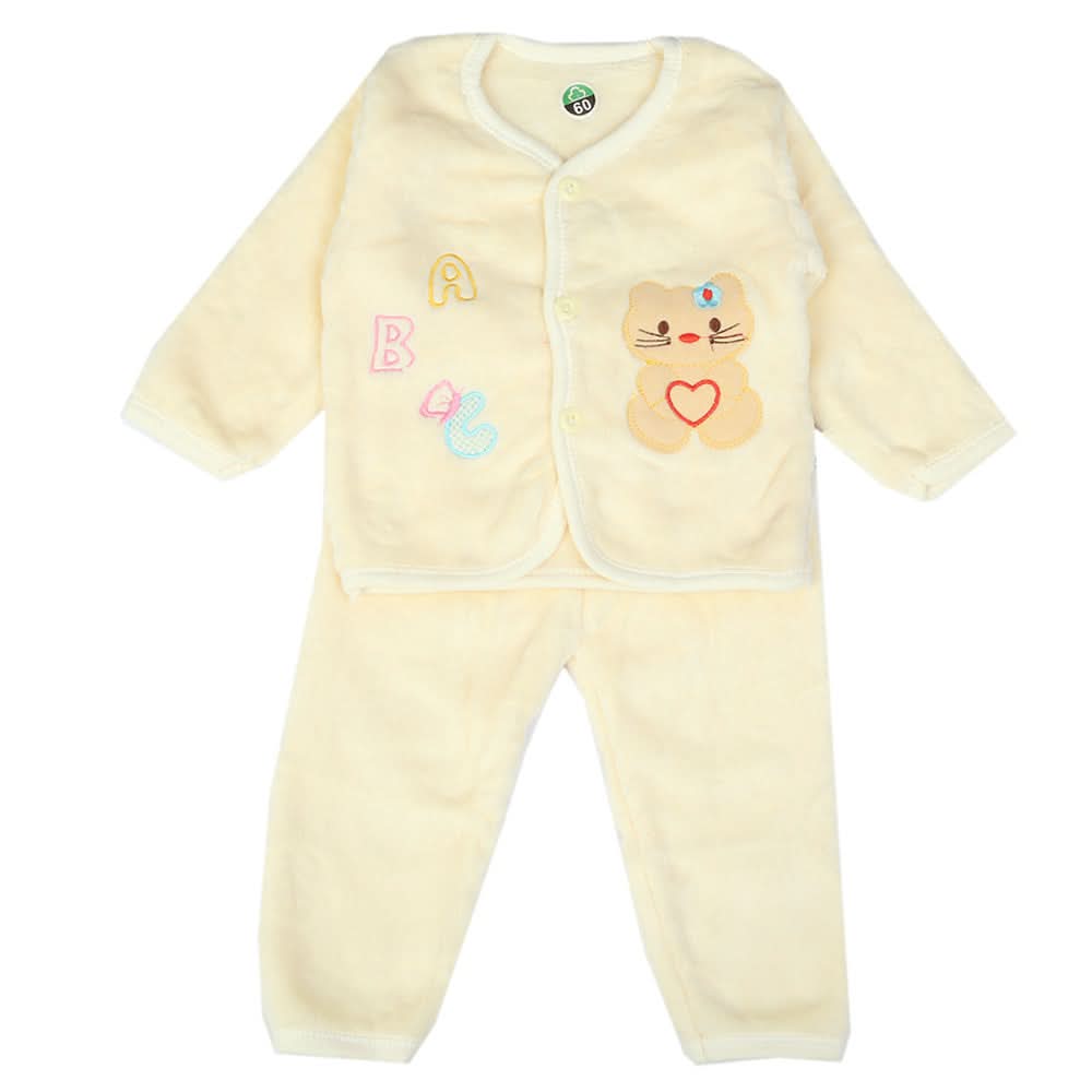 Newborn Boys Full Sleeves Suit - Fawn, Newborn Boys Sets & Suits, Chase Value, Chase Value