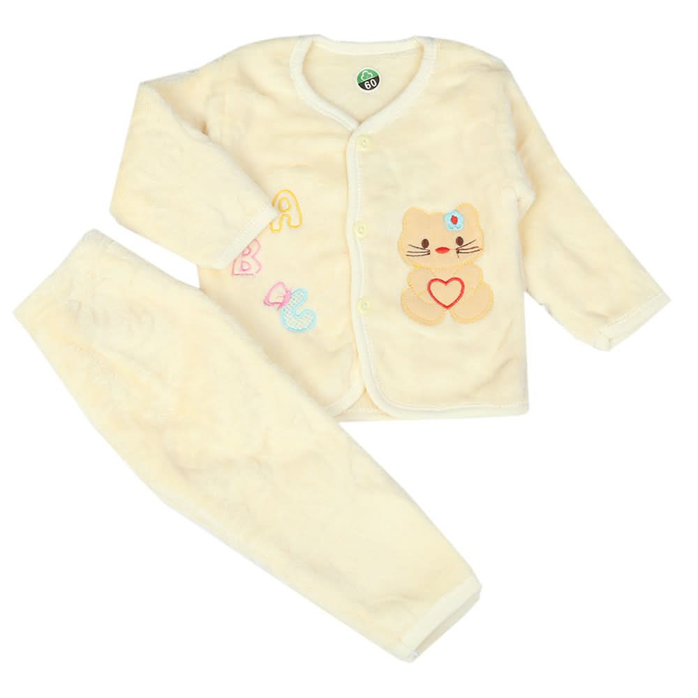 Newborn Boys Full Sleeves Suit - Fawn, Newborn Boys Sets & Suits, Chase Value, Chase Value