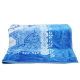 Blanket Orchid 2 PLY Double Bed - Blue, Home & Lifestyle, Blanket, Chase Value, Chase Value