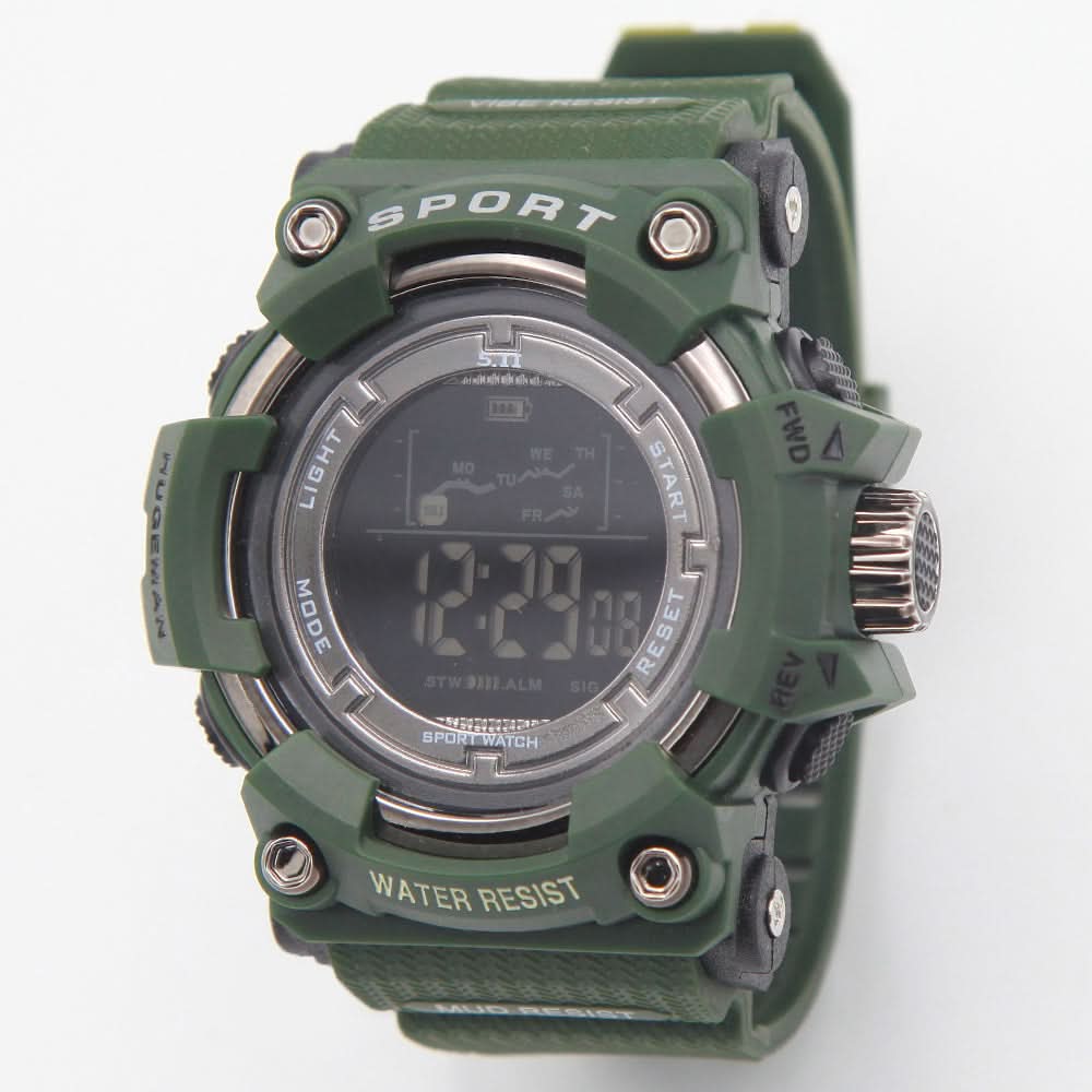 Men's Watch - Dark Green, Men, Watches, Chase Value, Chase Value
