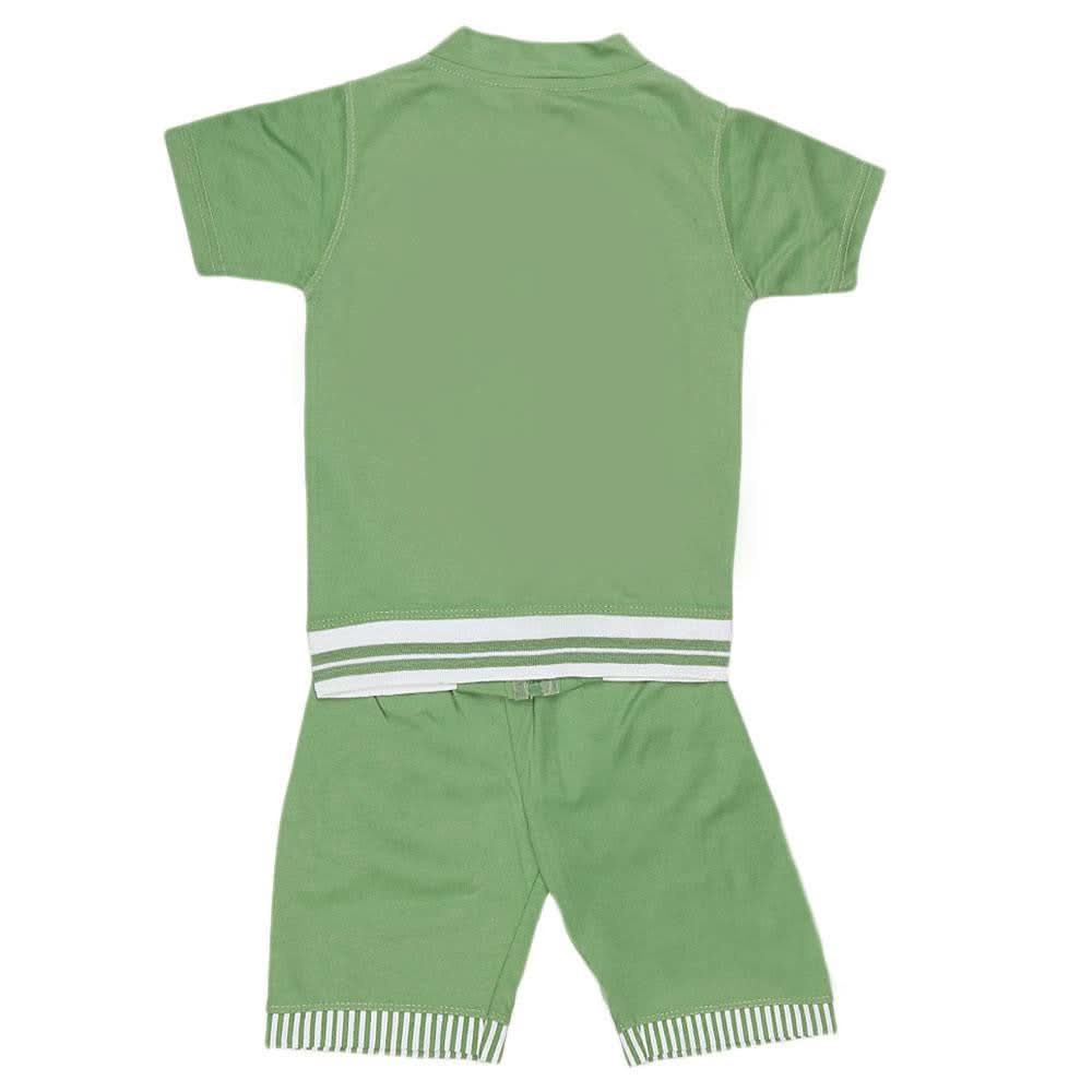 Boys 3 Pcs Suit - Green - test-store-for-chase-value