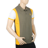 Weekly Offer - Men's Half Sleeves Polo T-Shirt - Olive Green, Men, T-Shirts And Polos, Chase Value, Chase Value