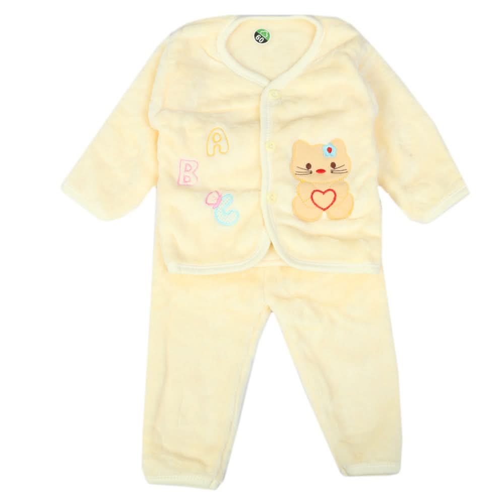 Newborn Boys Full Sleeves Suit - Fawn, Newborn Boys Sets & Suits, Chase Value, Chase Value