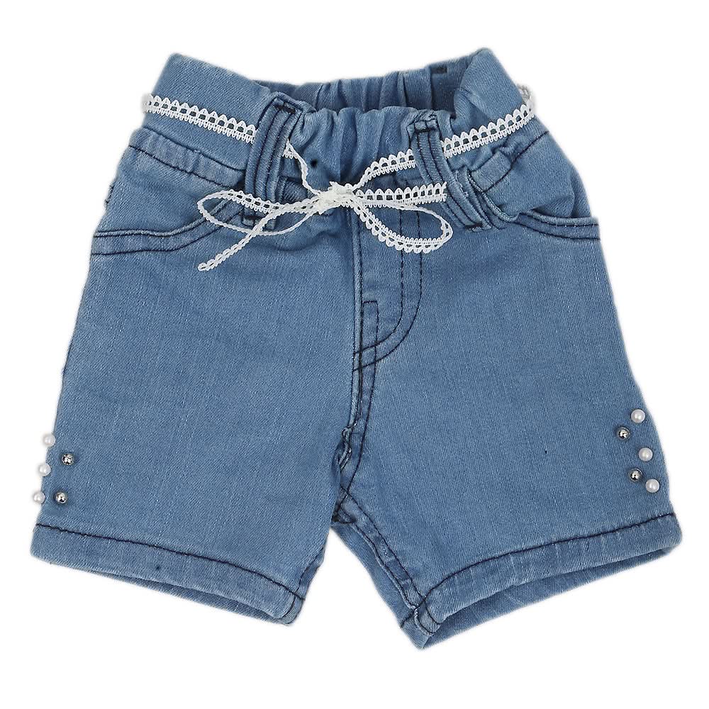 Girls Denim Short - Light Blue, Kids, Girls Shorts Skirts, Chase Value, Chase Value