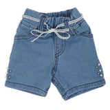 Girls Denim Short - Light Blue, Kids, Girls Shorts Skirts, Chase Value, Chase Value