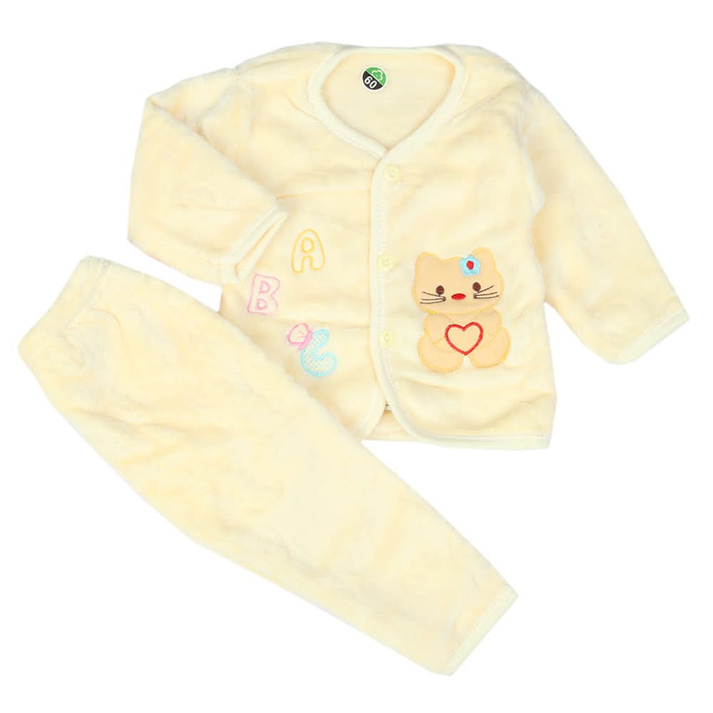 Newborn Boys Full Sleeves Suit - Fawn, Newborn Boys Sets & Suits, Chase Value, Chase Value