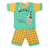 Boys Half Sleeves Suit 4544 - Green, Kids, Boys Sets And Suits, Chase Value, Chase Value