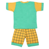 Boys Half Sleeves Suit 4544 - Green, Kids, Boys Sets And Suits, Chase Value, Chase Value