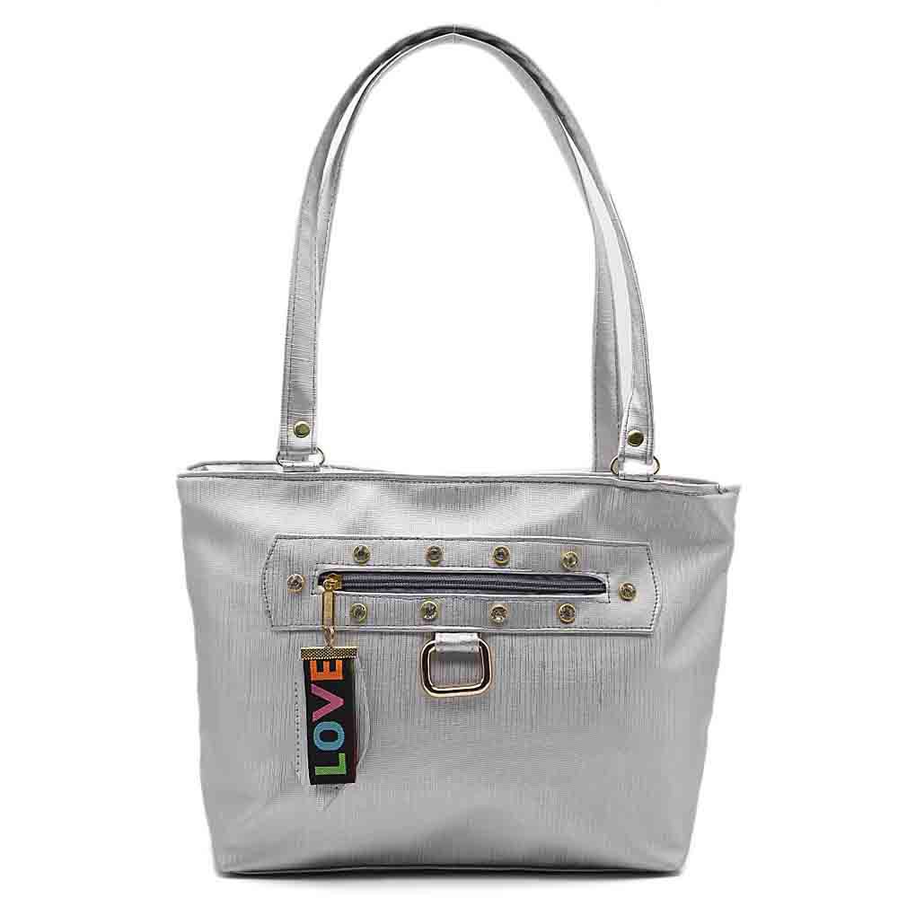 Women's Shoulder Bag 7585 - Silver, Women, Bags, Chase Value, Chase Value
