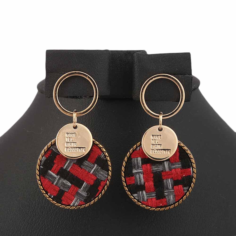 Women's Earring - Red, Women, Earrings & Tops, Chase Value, Chase Value
