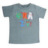 Boys Printed Half Sleeves T-Shirt  4728 - Grey, Kids, Boys T-Shirts, Chase Value, Chase Value