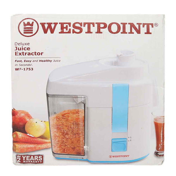 Westpoint  Deluxe Juice Extractor (WF-1753), Electronics, Westpoint, Chase Value