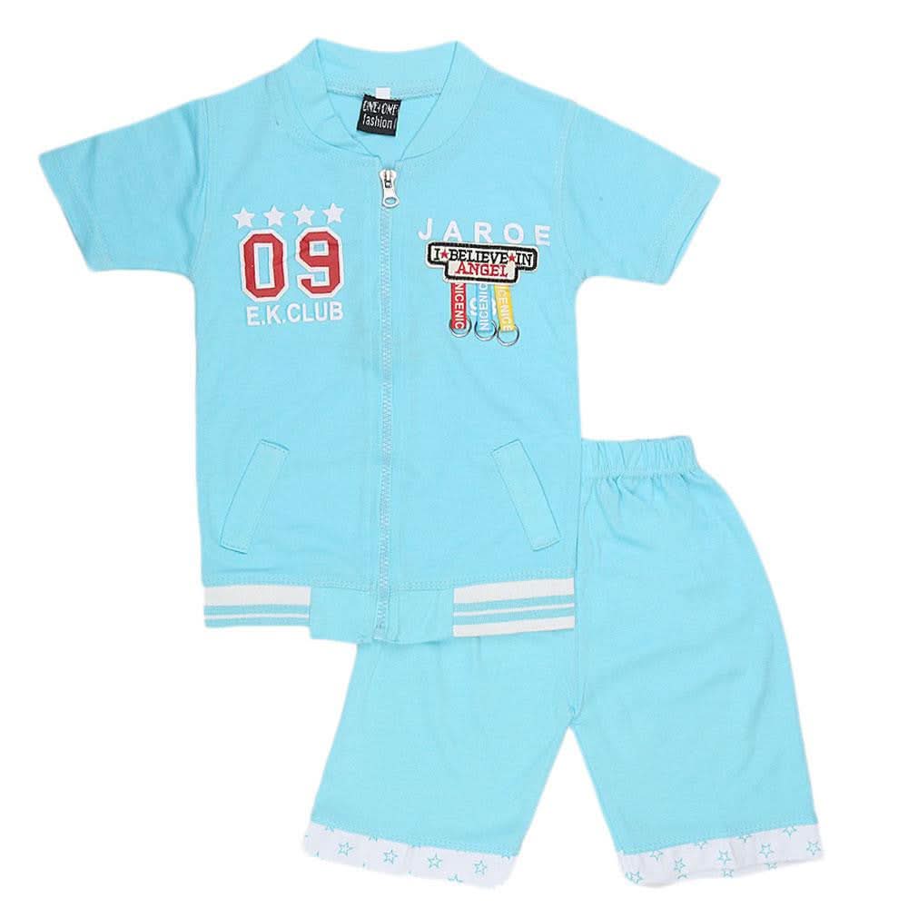 Boys 3 Pcs Suit - Blue - test-store-for-chase-value