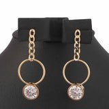 Women's Earring - Golden, Women, Earrings & Tops, Chase Value, Chase Value
