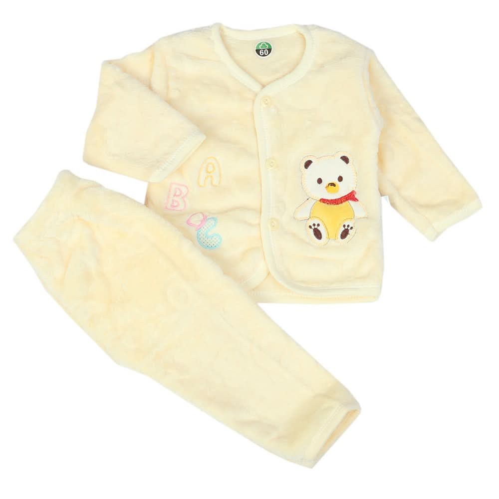 Newborn Boys Full Sleeves Suit - Fawn, Newborn Boys Sets & Suits, Chase Value, Chase Value