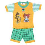 Boys Half Sleeves Suit 4546 - Yellow, Kids, Boys Sets And Suits, Chase Value, Chase Value