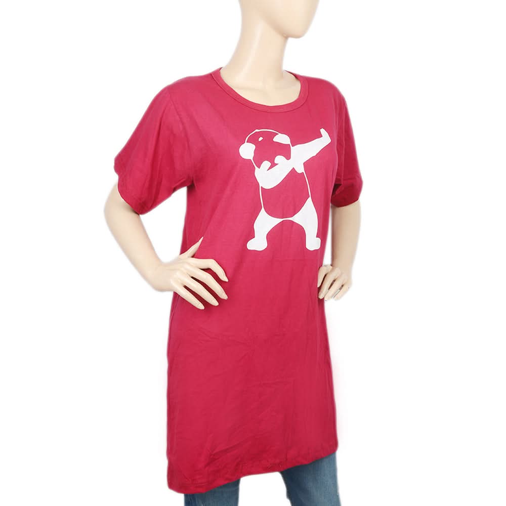 Women's T-Shirt - Hot Pink, Women, T-Shirts And Tops, Chase Value, Chase Value