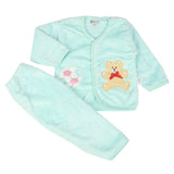 Newborn Boys Full Sleeves Suit - Cyan, Newborn Boys Sets & Suits, Chase Value, Chase Value