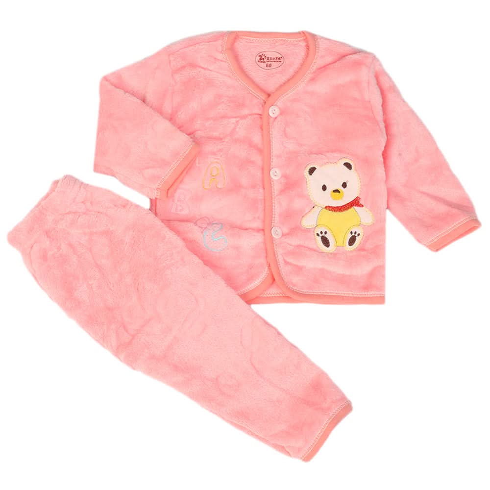 Newborn Boys Full Sleeves Suit - Pink, Newborn Boys Sets & Suits, Chase Value, Chase Value