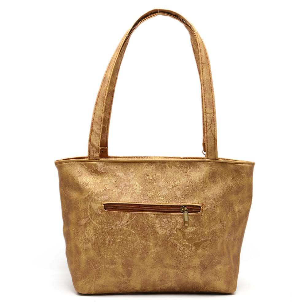 Women's Shoulder Bag 7585 - Golden, Women, Bags, Chase Value, Chase Value
