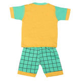 Boys Half Sleeves Suit 4544 - Yellow, Kids, Boys Sets And Suits, Chase Value, Chase Value