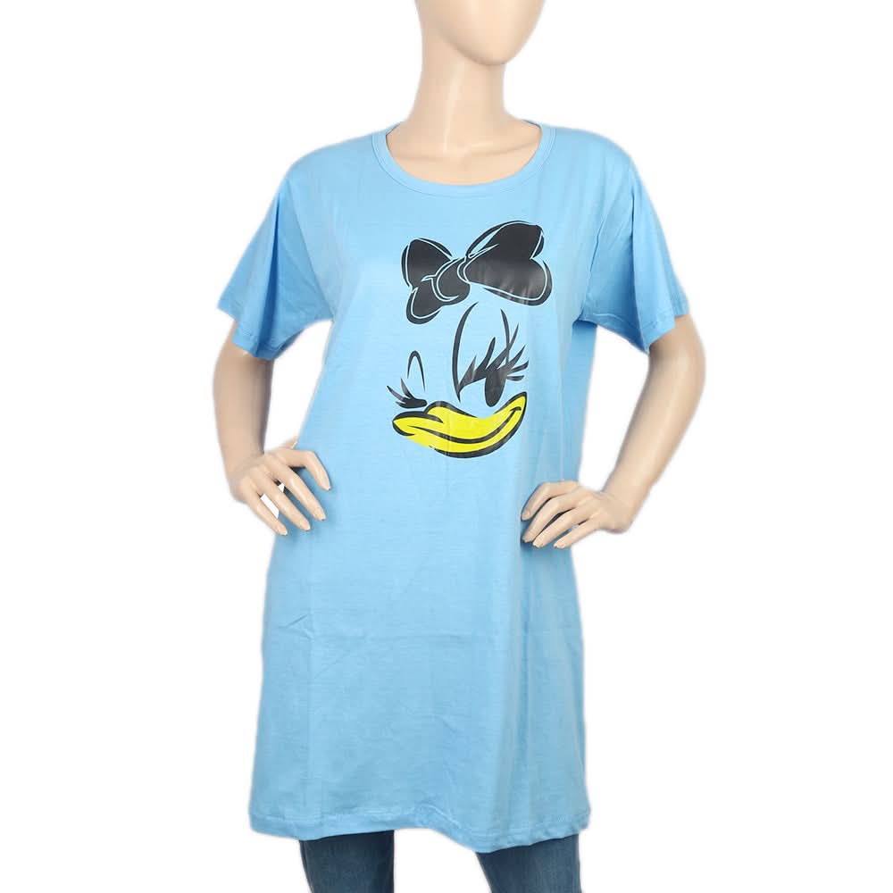 Women's T-Shirt - Blue, Women, T-Shirts And Tops, Chase Value, Chase Value