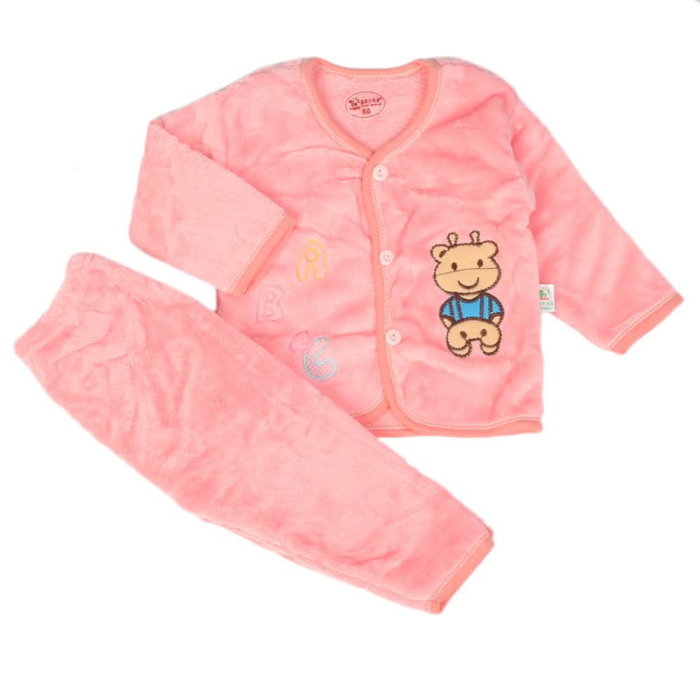 Newborn Boys Full Sleeves Suit - Pink, Newborn Boys Sets & Suits, Chase Value, Chase Value