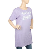 Women's T-Shirt - Purple, Women, T-Shirts And Tops, Chase Value, Chase Value