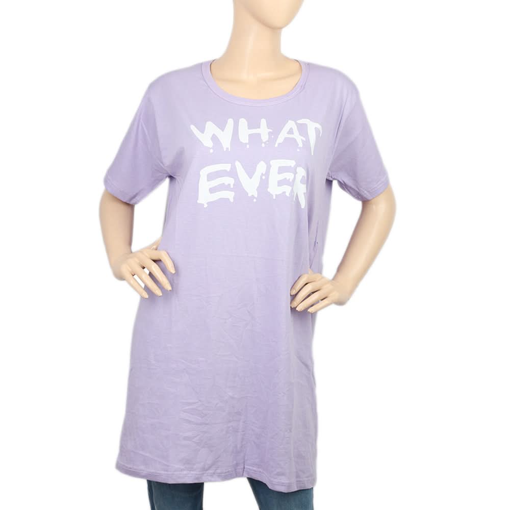 Women's T-Shirt - Purple, Women, T-Shirts And Tops, Chase Value, Chase Value