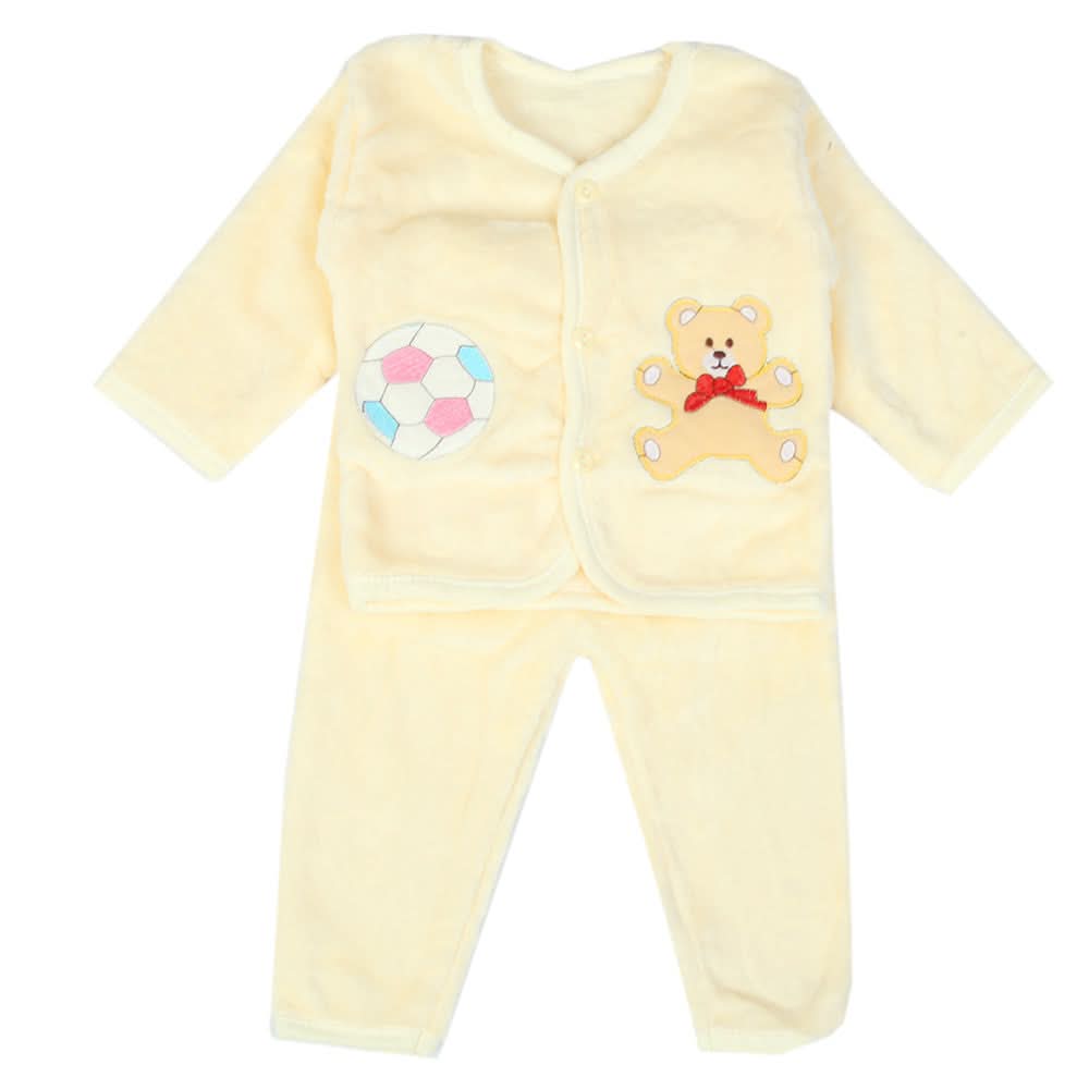 Newborn Boys Full Sleeves Suit - Fawn, Newborn Boys Sets & Suits, Chase Value, Chase Value