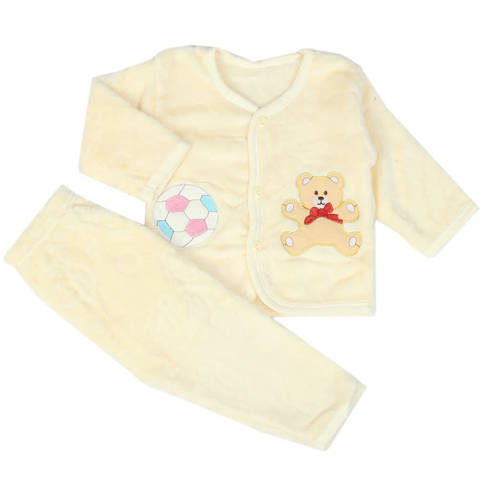 Newborn Boys Full Sleeves Suit - Fawn, Newborn Boys Sets & Suits, Chase Value, Chase Value