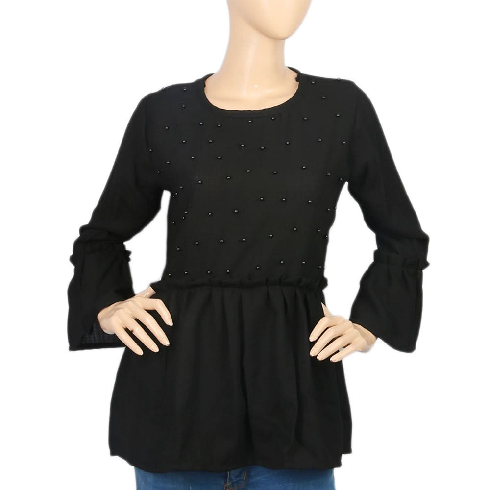 Women's Western Top - Black, Women, T-Shirts And Tops, Chase Value, Chase Value