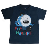 Boys Printed Half Sleeves T-Shirt  4727 - Steel Blue, Kids, Boys T-Shirts, Chase Value, Chase Value