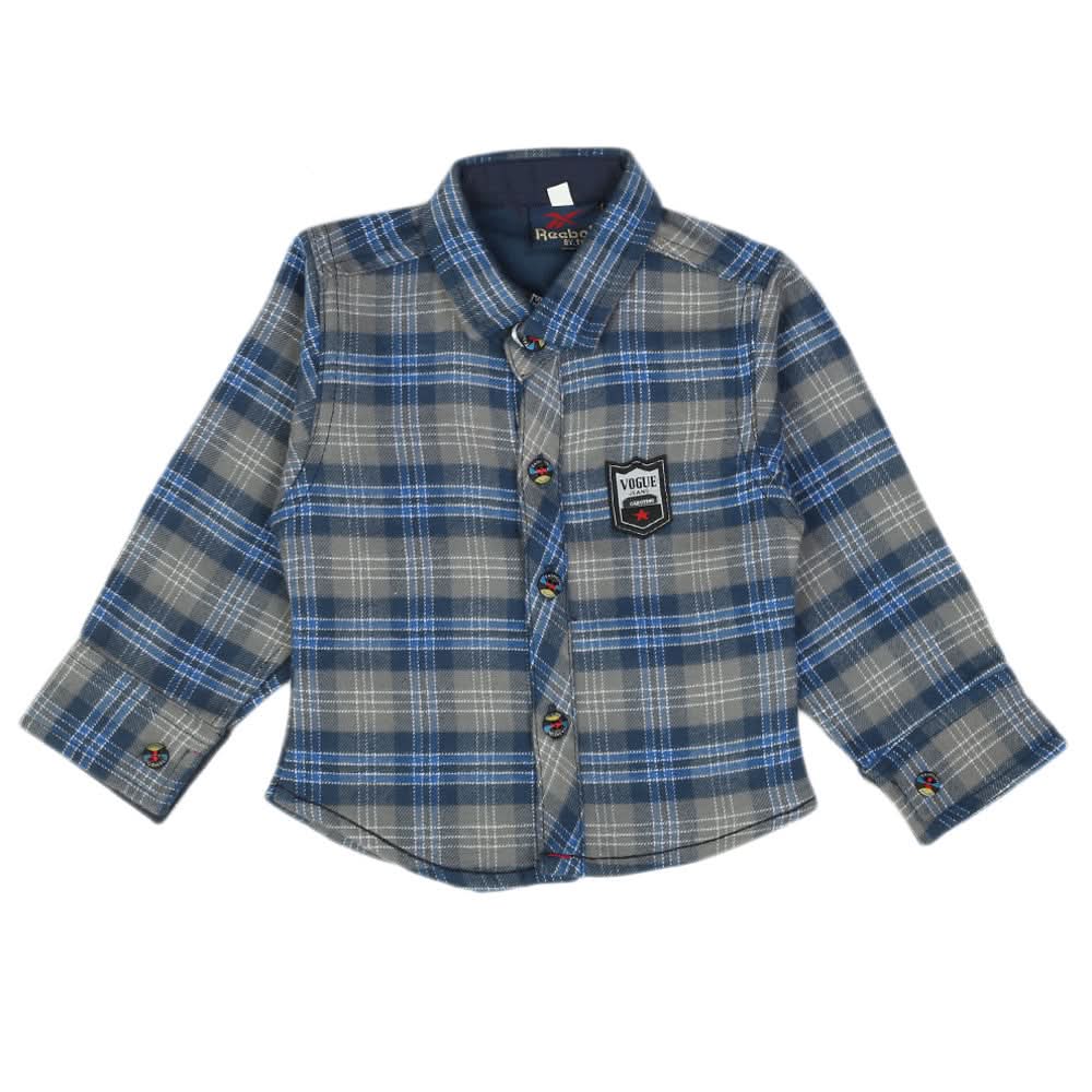 Newborn Boys Full Sleeves Shirt - Multi, Newborn Boys Shirts & T-Shirts, Chase Value, Chase Value