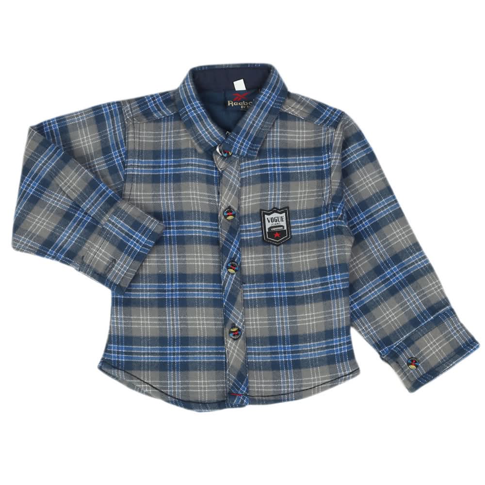 Newborn Boys Full Sleeves Shirt - Multi, Newborn Boys Shirts & T-Shirts, Chase Value, Chase Value