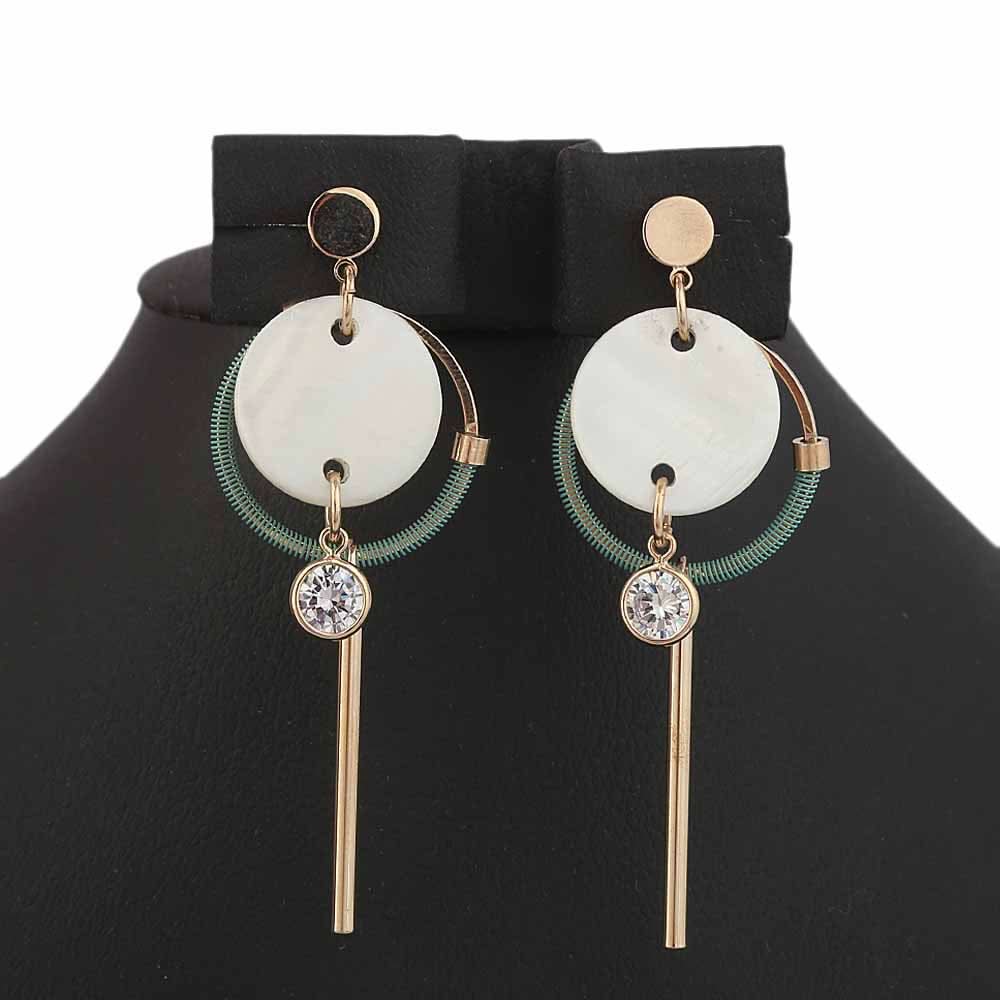 Women's Earring - Green, Women, Earrings & Tops, Chase Value, Chase Value