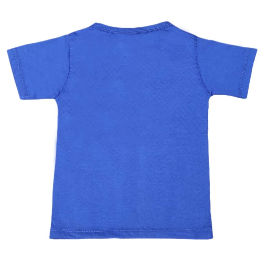Boys Half Sleeves T-Shirt - Blue, Kids, Boys T-Shirts, Chase Value, Chase Value