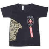 Boys Half Sleeves T-Shirt - Black, Kids, Boys T-Shirts, Chase Value, Chase Value