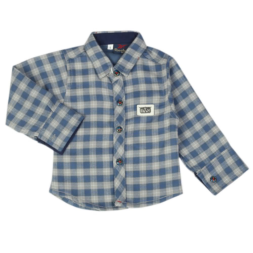 Newborn Boys Full Sleeves Shirt - Multi, Newborn Boys Shirts & T-Shirts, Chase Value, Chase Value