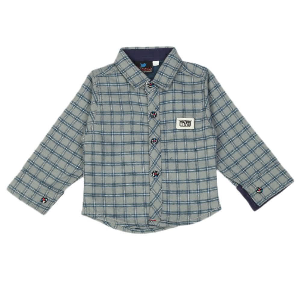 Newborn Boys Full Sleeves Shirt - Multi, Newborn Boys Shirts & T-Shirts, Chase Value, Chase Value