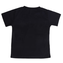 Boys Printed Half Sleeves T-Shirt  4725 - Navy Blue, Kids, Boys T-Shirts, Chase Value, Chase Value