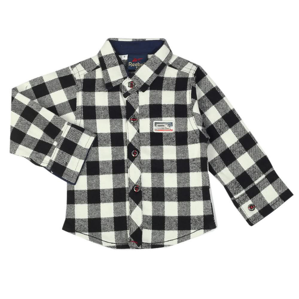 Newborn Boys Full Sleeves Shirt - Multi, Newborn Boys Shirts & T-Shirts, Chase Value, Chase Value