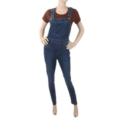 Women's Denim Romper - Blue, Women, Pants & Tights, Chase Value, Chase Value