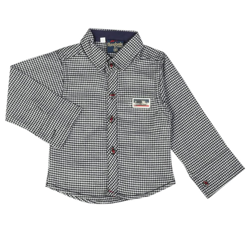 Newborn Boys Full Sleeves Shirt - Multi, Newborn Boys Shirts & T-Shirts, Chase Value, Chase Value