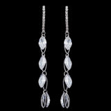 Women's Zircon Earring - Silver, Women, Earrings & Tops, Chase Value, Chase Value