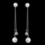 Women's Zircon Earring - White, Women, Earrings & Tops, Chase Value, Chase Value