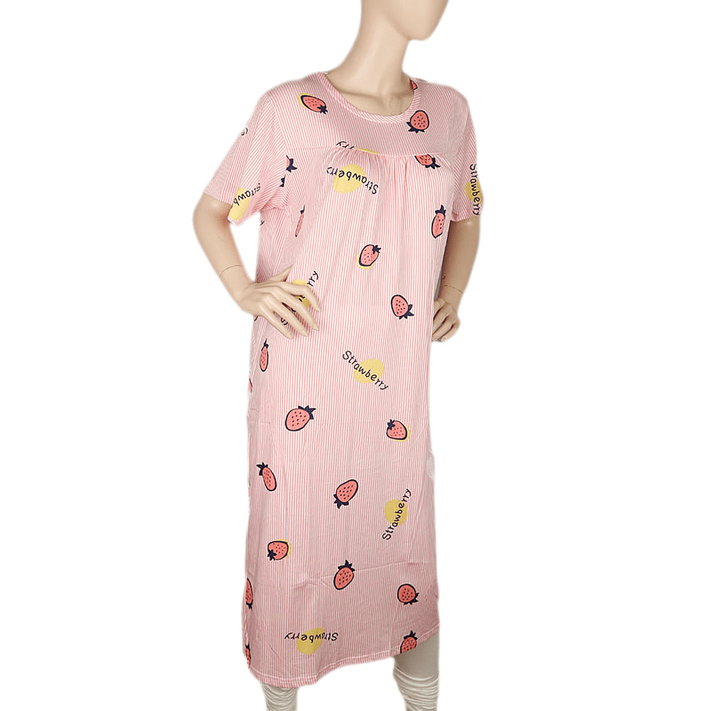 Women's Night Top - Pink - test-store-for-chase-value