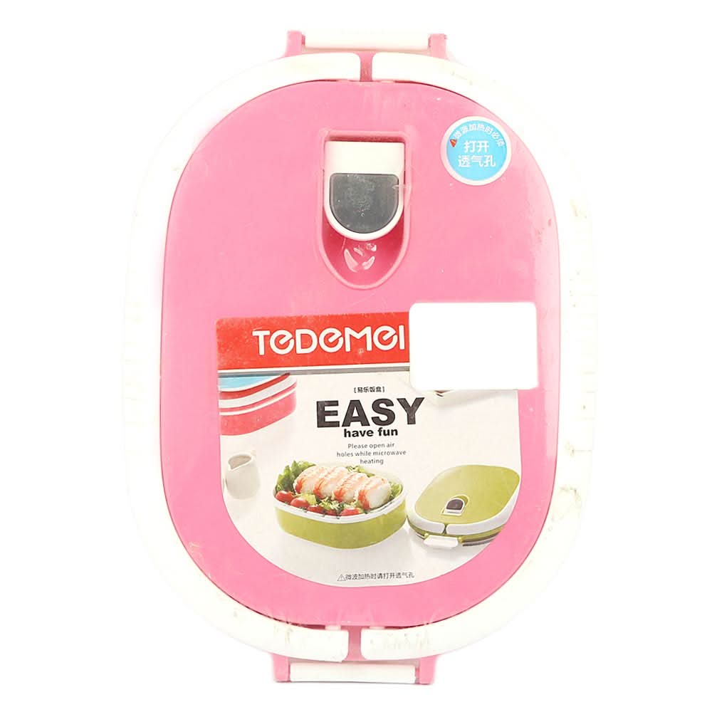 Homeo Lunch Box - Pink, Kids, Tiffin Boxes And Bottles, Chase Value, Chase Value