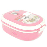 Homeo Lunch Box - Pink, Kids, Tiffin Boxes And Bottles, Chase Value, Chase Value